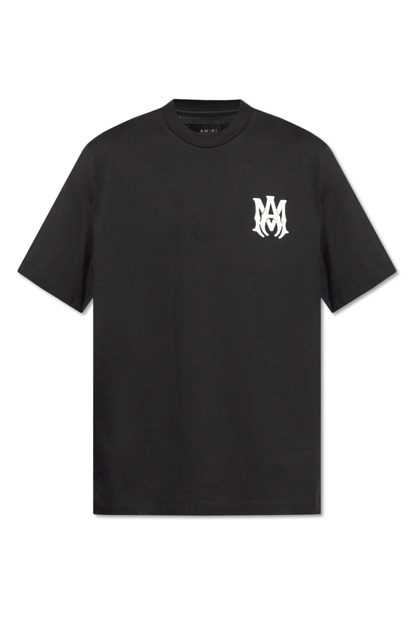 Men's luxury T-shirt - Black Amiri T-shirt with white moon